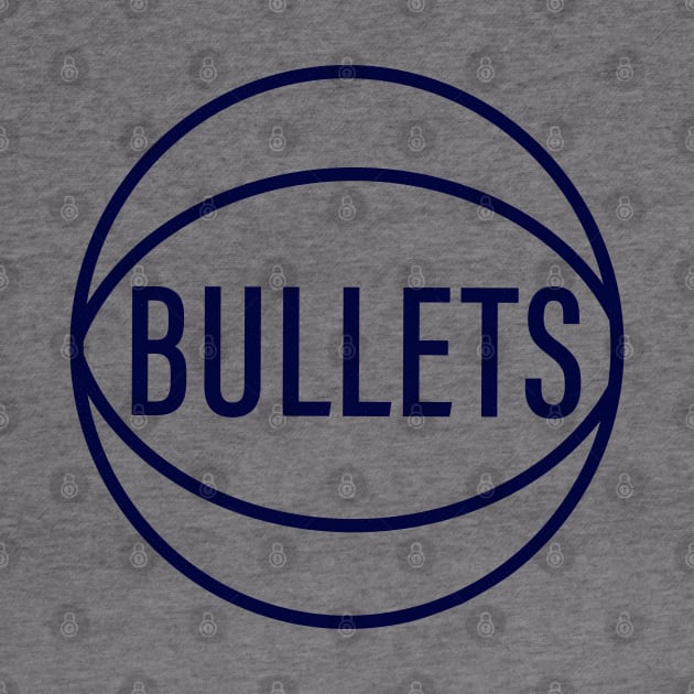 Defunct Baltimore Bullets Basketball (Small) by LocalZonly